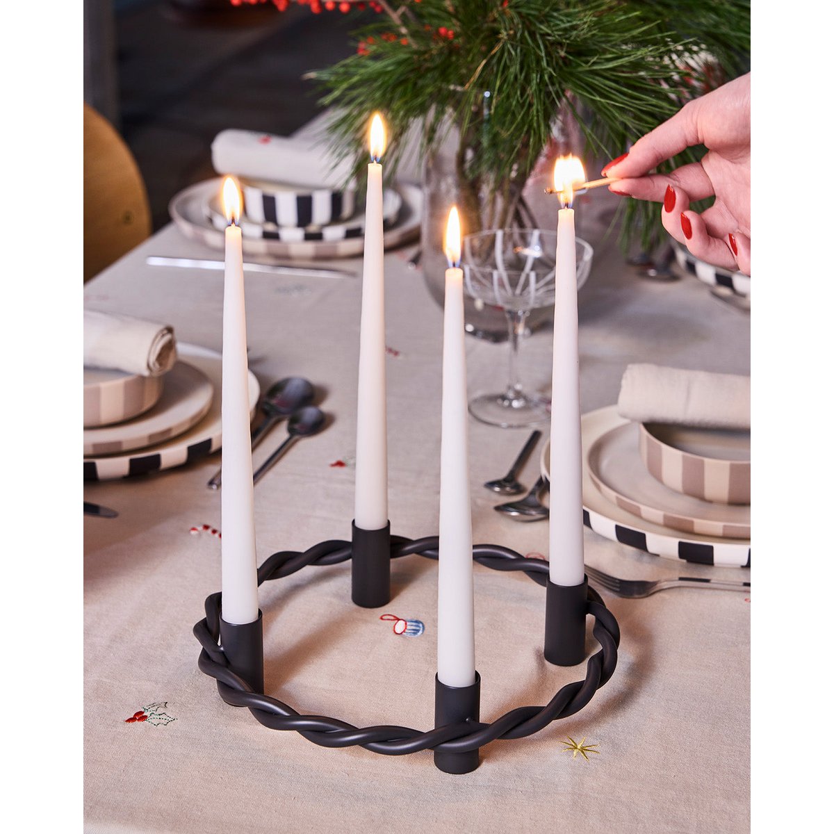 Mellow adventskaarsenhouder OYOY LIVING DESIGN