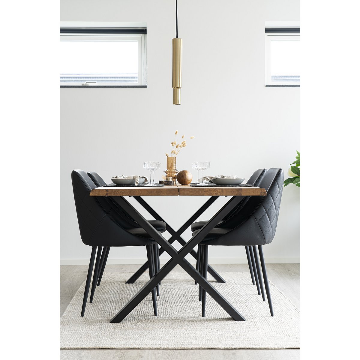 Menorca Vloerkleed - Zand, 100% gerecycled PET, 140x200 cm House Nordic ApS