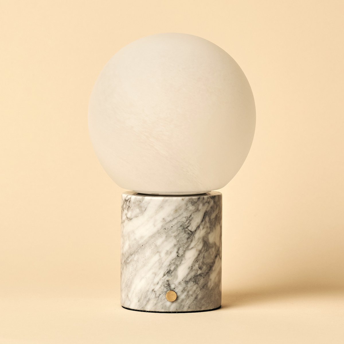 Metsu White / Bianco Statuarietto - Classic Marmeren oplaadbare tafellamp met 3 lichte kleuren en dimfunctie Tavellio - Amsterdam