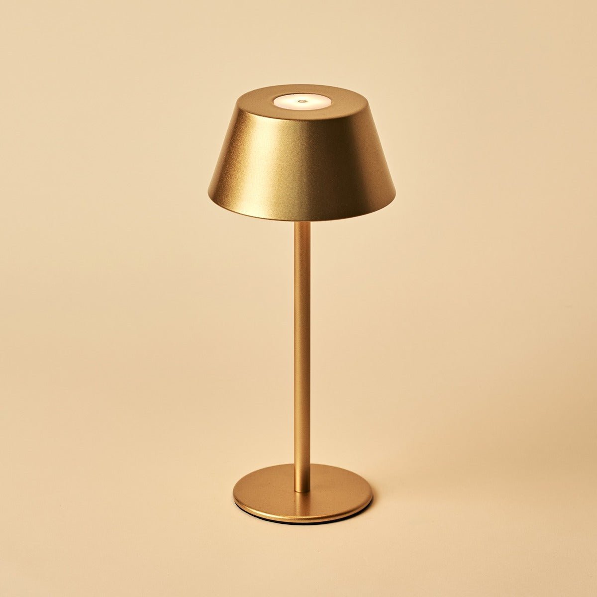 Milou Gold - tafellamp zonder kabel L Modern, Design & 3 Light Modi Tavellio - Amsterdam
