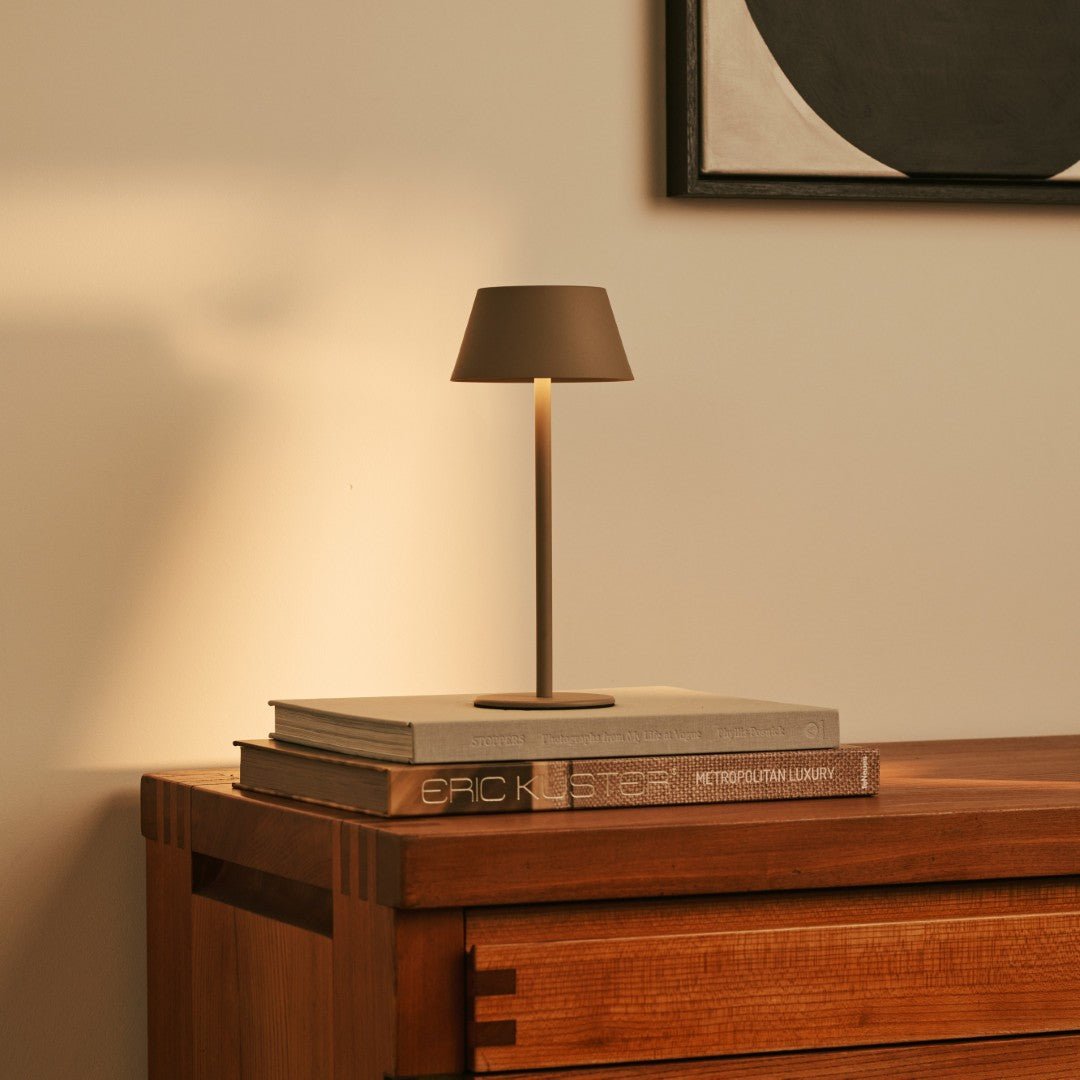 milou koala brown – tafellamp zonder kabel - oplaadbaar - 3 lichtstanden – tavellio Tavellio - Amsterdam