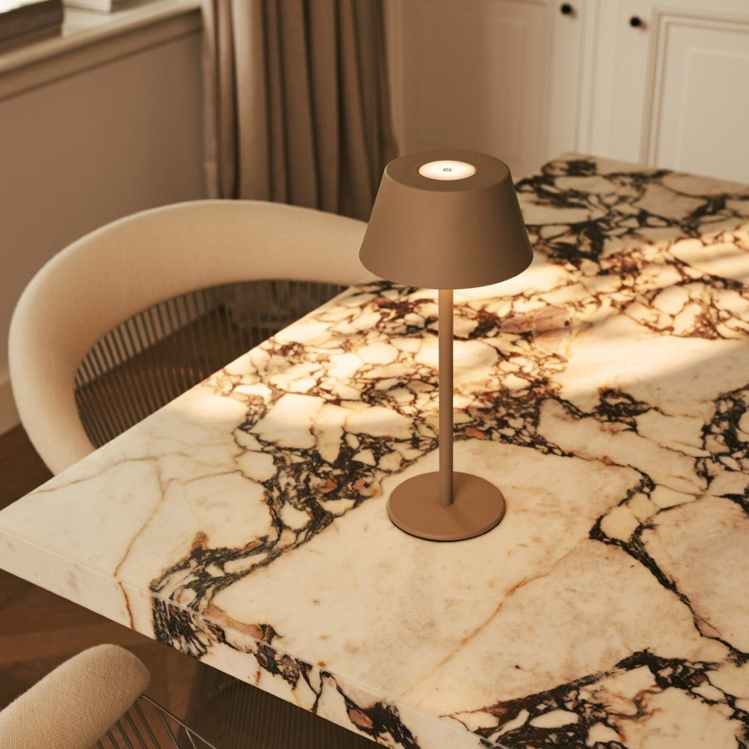 milou koala brown – tafellamp zonder kabel - oplaadbaar - 3 lichtstanden – tavellio Tavellio - Amsterdam