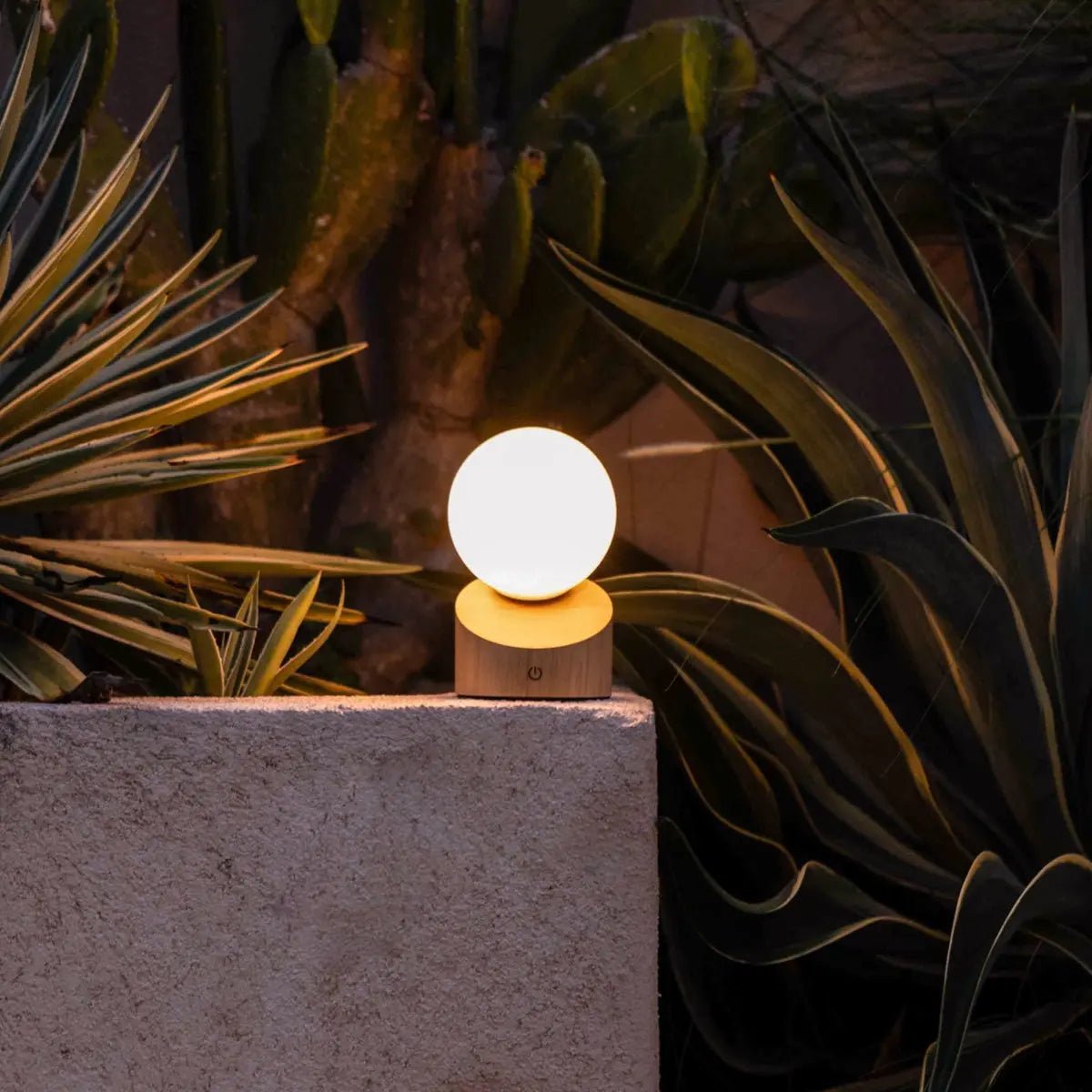 Morris lichtbruin stijlvol oplaadbare lamp-draadloos, dimbaar, milieuvriendelijk ontwerp Tavellio - Amsterdam
