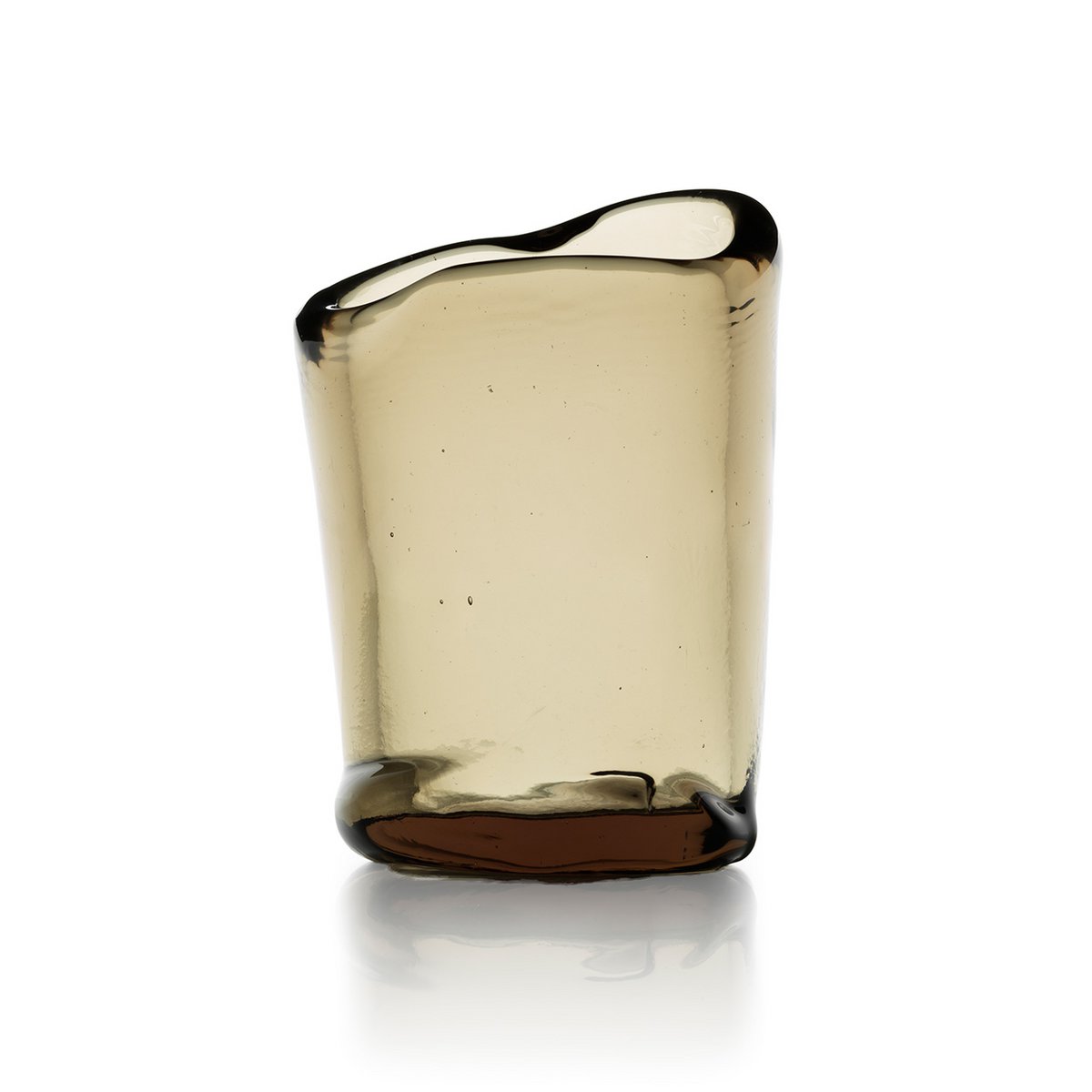 Nocturne waxinelichthouder – Charcoal lavaglas – L Bazar Bizar Living