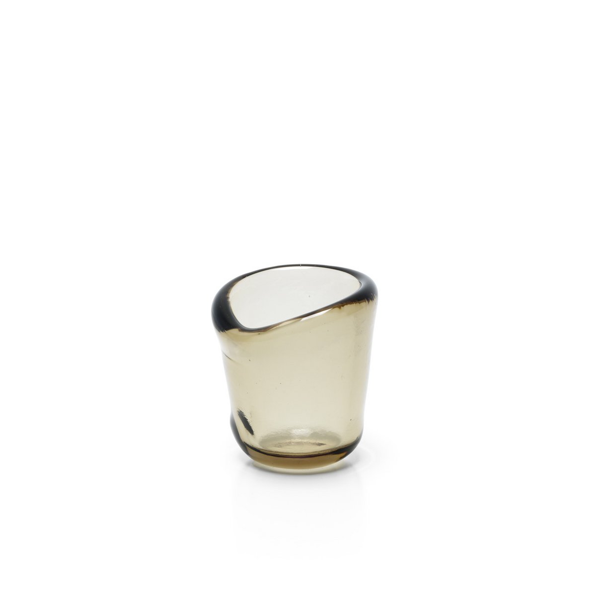 Nocturne waxinelichthouder – Charcoal lavaglas – S Bazar Bizar Living