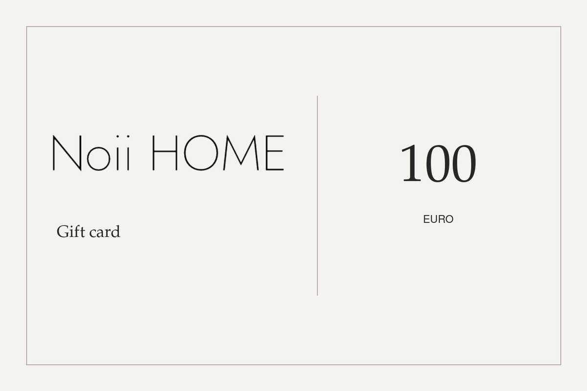 Noii HOME cadeaubon € 100,00 Noii HOME