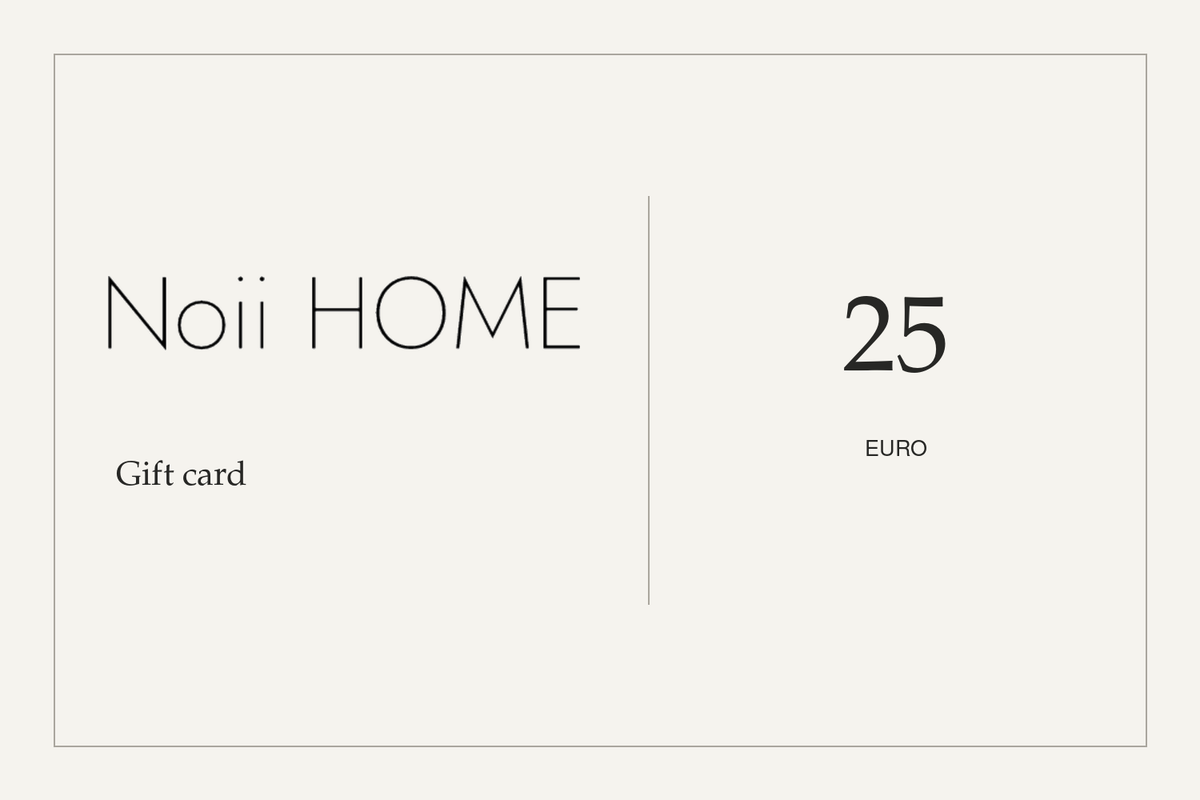 Noii HOME cadeaubon € 25,00 Noii HOME