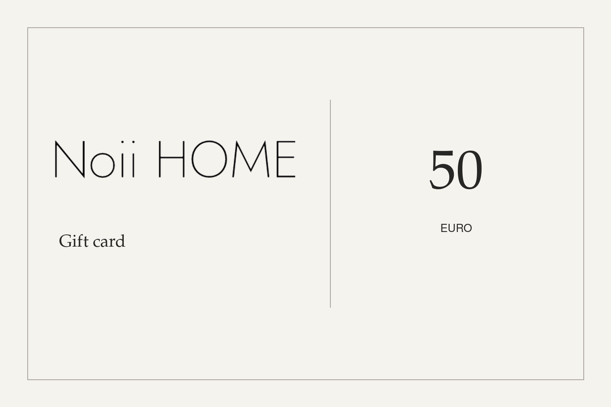 Noii HOME cadeaubon € 50,00 Noii HOME