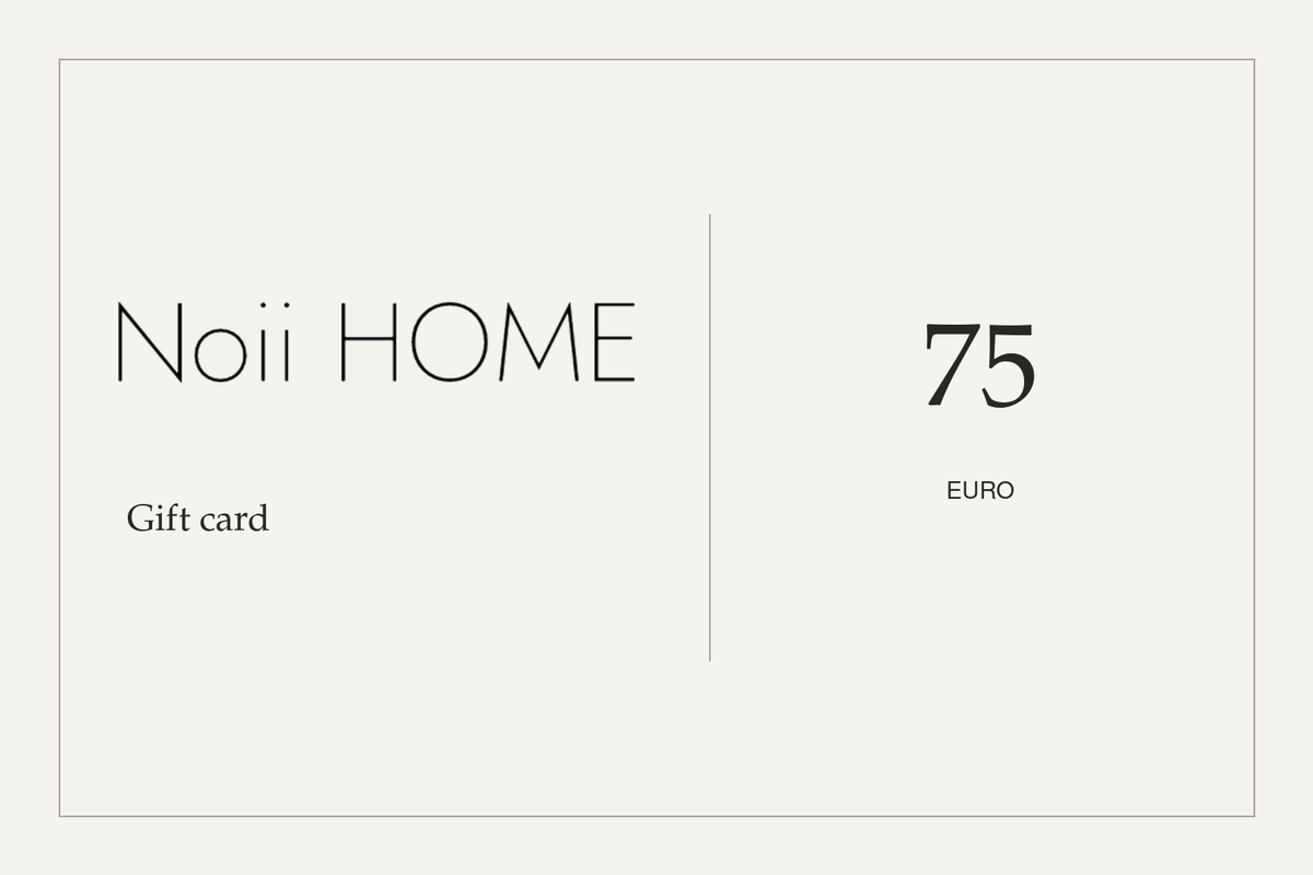 Noii HOME cadeaubon € 75,00 Noii HOME