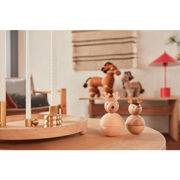 Palloa massief messing kandelaar - Hoog OYOY LIVING DESIGN