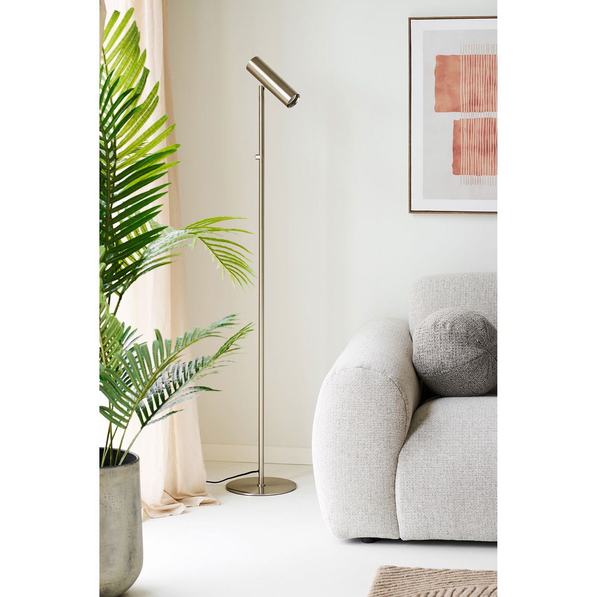 Paris Vloerlamp, zilver House Nordic ApS
