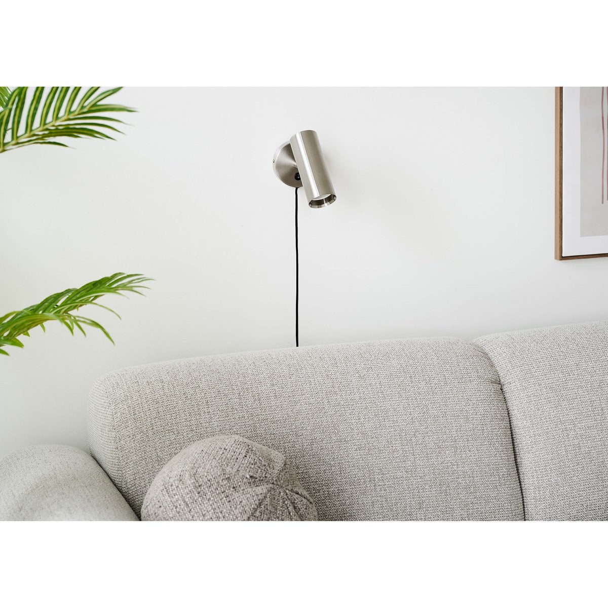 Paris Wandlamp, metaal, zilver House Nordic ApS
