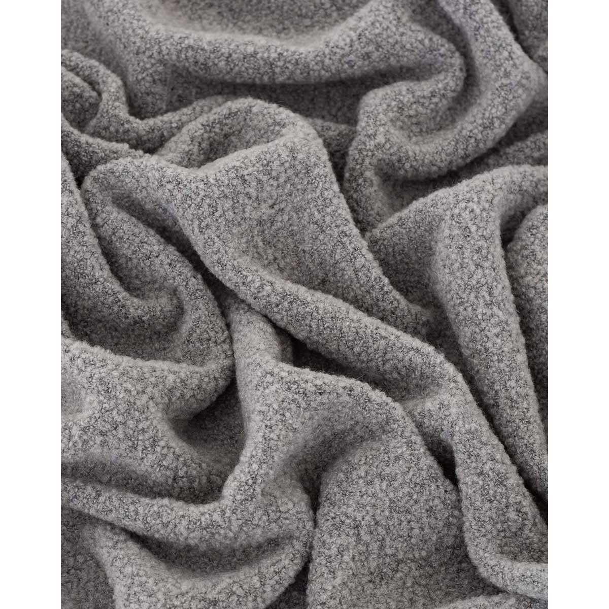 plaid bouclé - Paris – grijs - MoST Blankets MoST Blankets