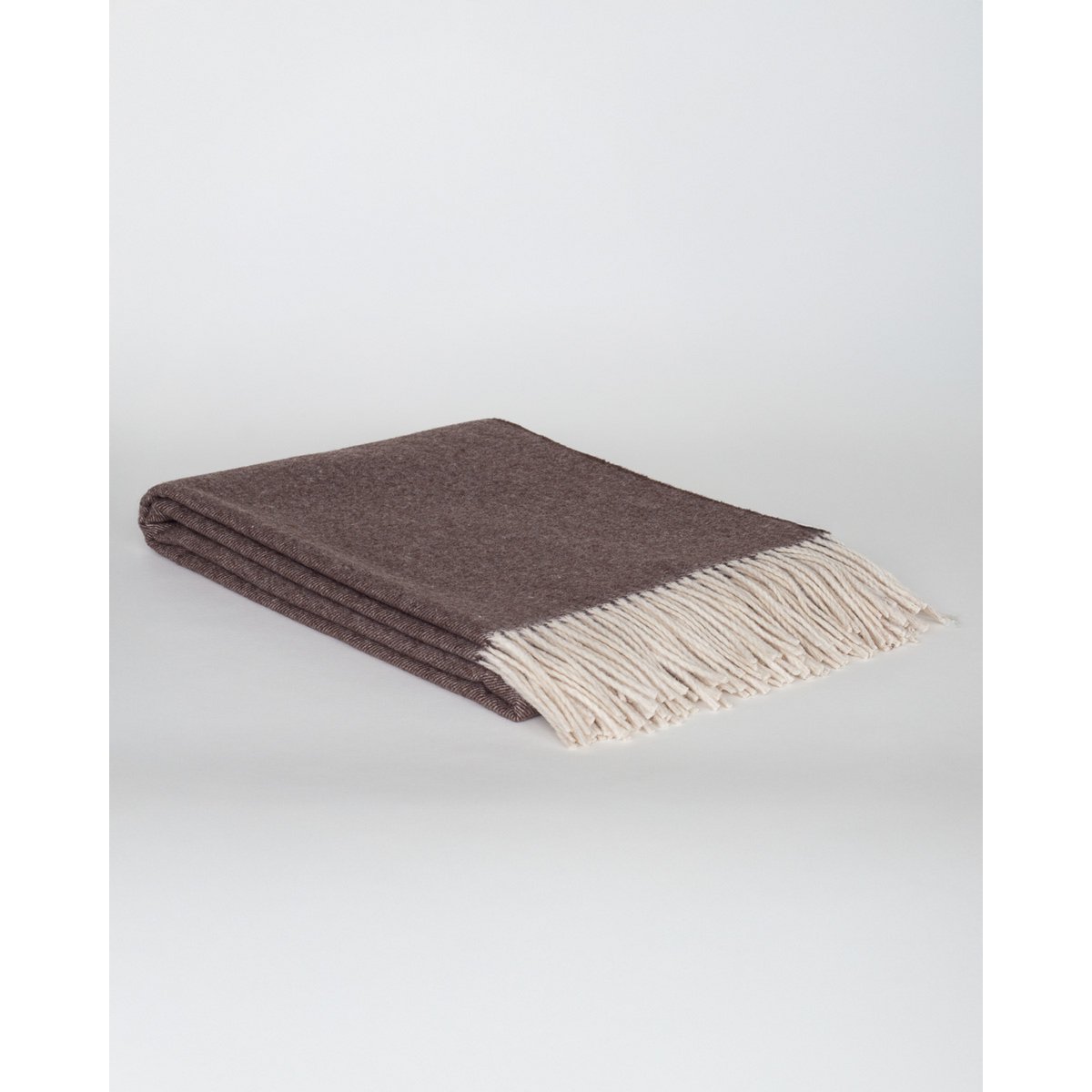 plaid Tibet - 50 % kasjmier- 50% merino - bruin - MoST Blanket MoST Blankets