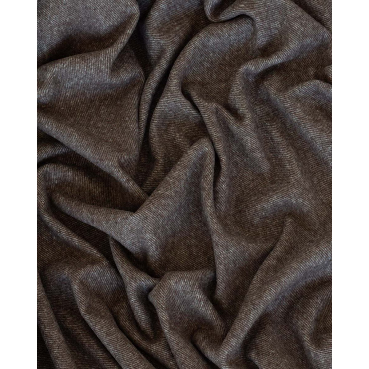 plaid Tibet - 50 % kasjmier- 50% merino - bruin - MoST Blanket MoST Blankets