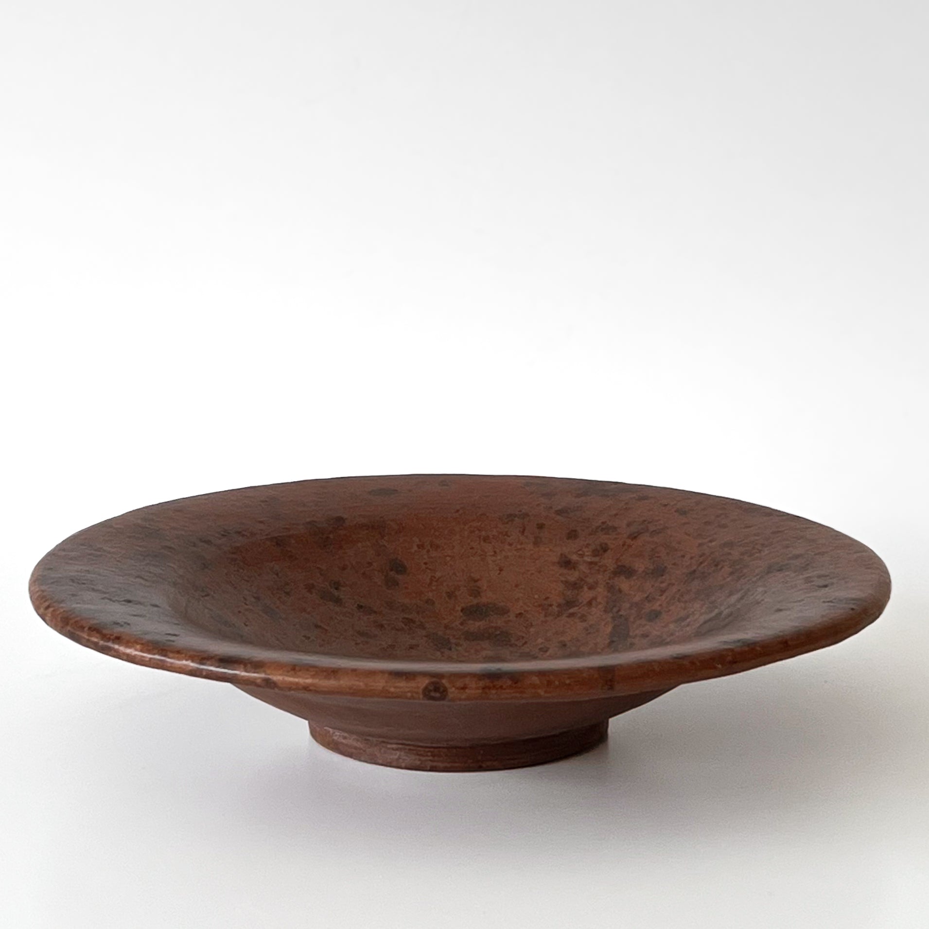 pre-loved aardewerken schaal - roestbruin Noii HOME