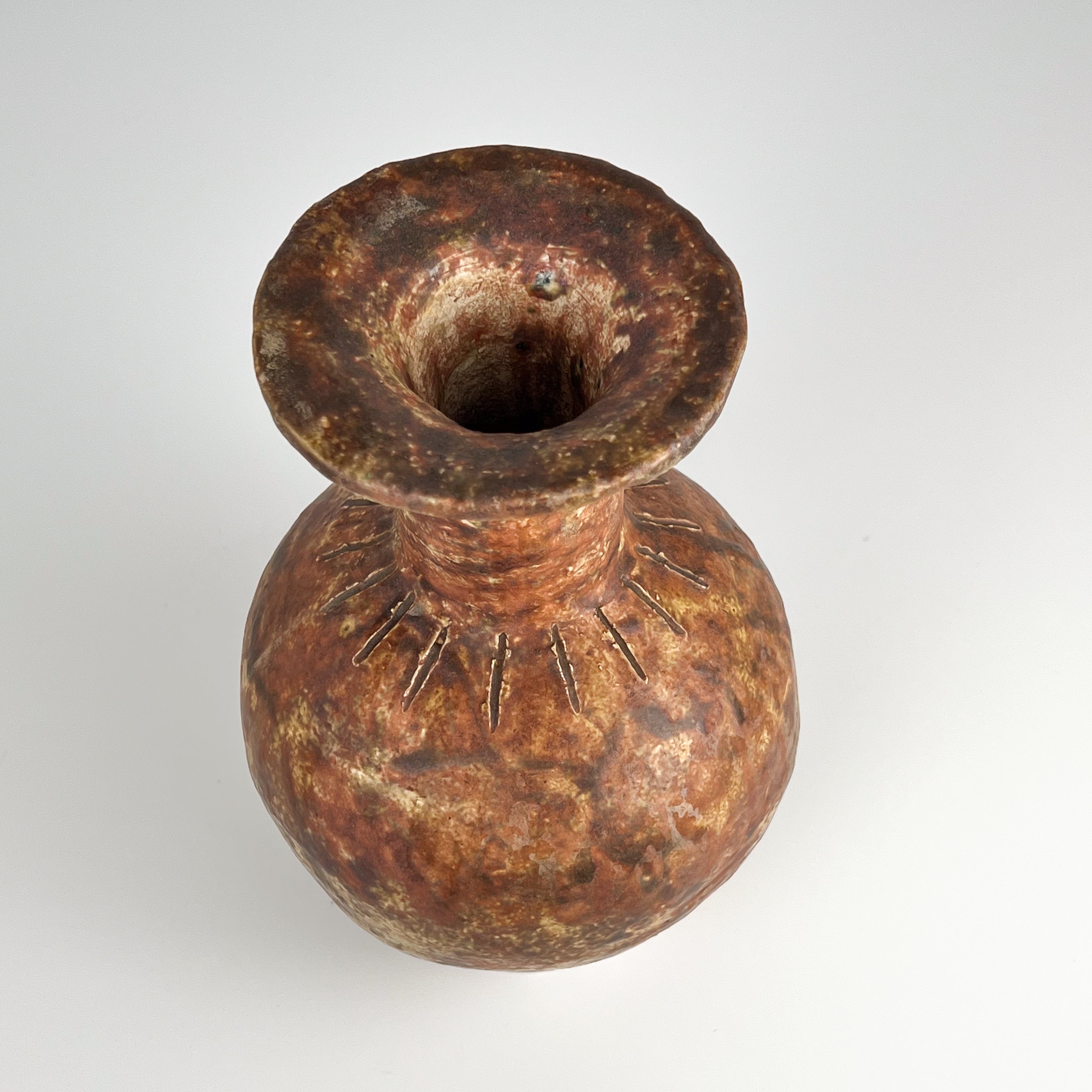 pre-loved keramische vaas – studio pottery – 1975 Noii HOME