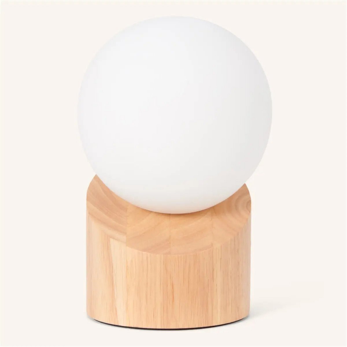 quin lichtbruine houten tafellamp, tavellio amsterdam Tavellio - Amsterdam