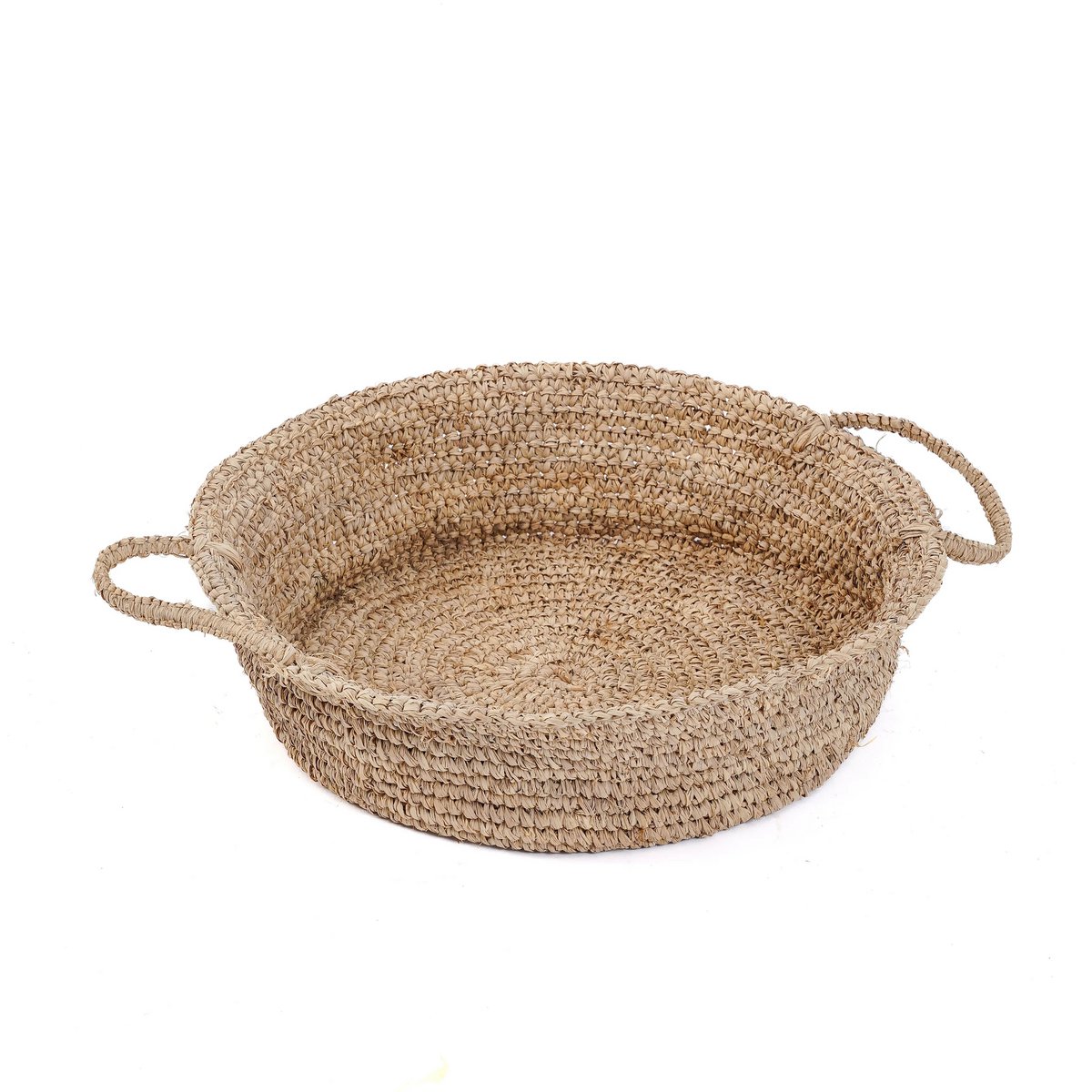 raffia mandenbak – naturel – l – bazar bizar Bazar Bizar Living