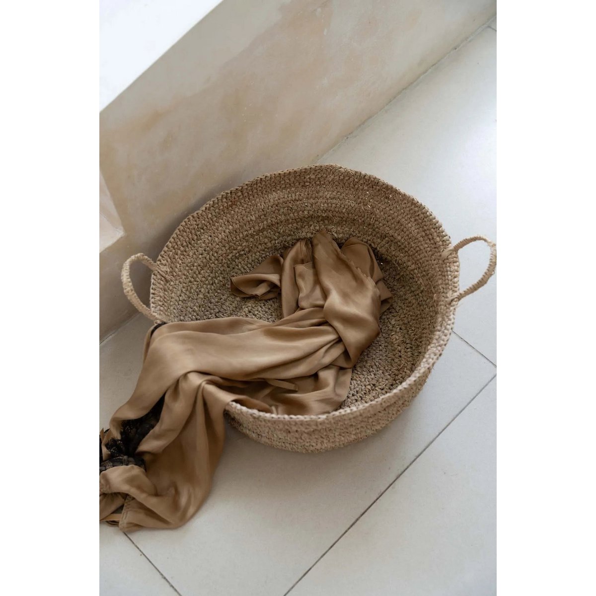 raffia mandenbak – naturel – l – bazar bizar Bazar Bizar Living