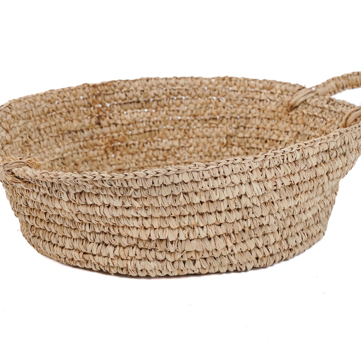 raffia mandenbak – naturel – m – bazar bizar Bazar Bizar Living