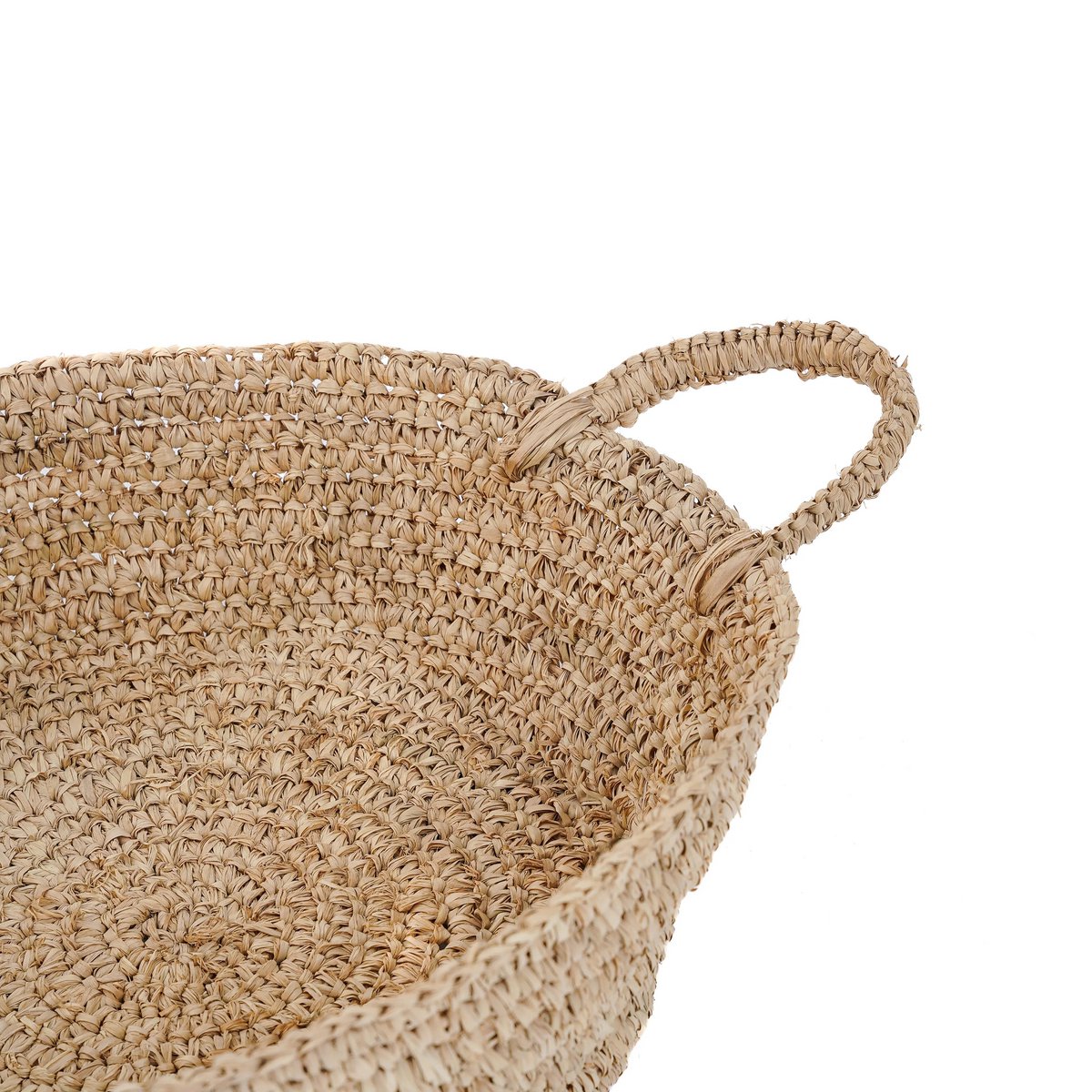 raffia mandenbak – naturel – m – bazar bizar Bazar Bizar Living