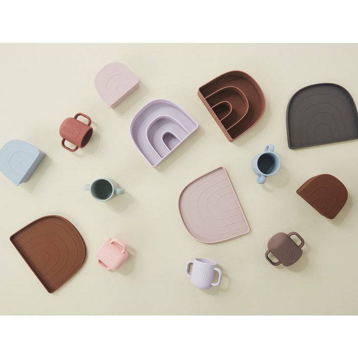 Regenboogbord en kom OYOY LIVING DESIGN