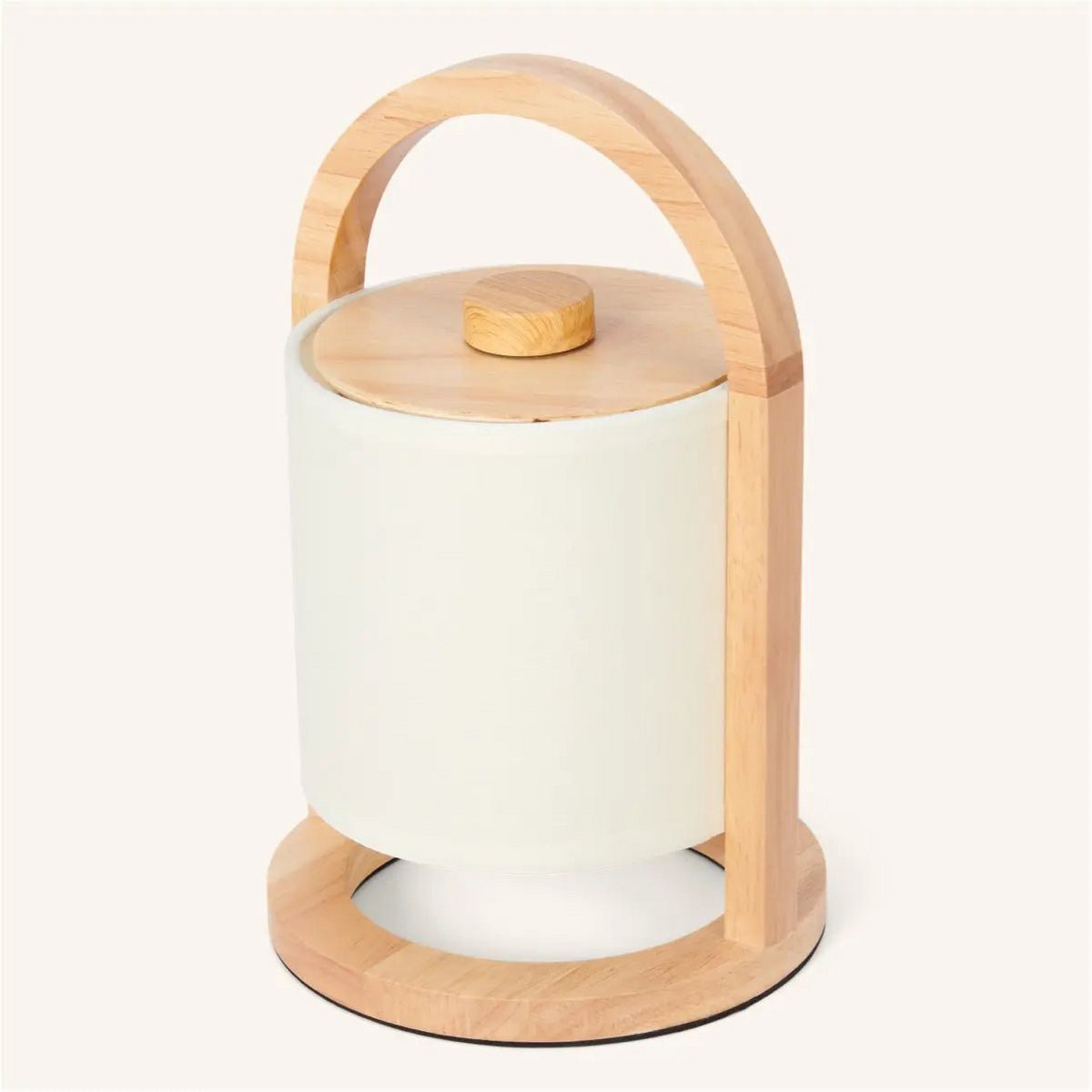 River Light Bruine Houten Oplaadbare Lamp – Dimbaar & Snoerloos Licht Tavellio - Amsterdam