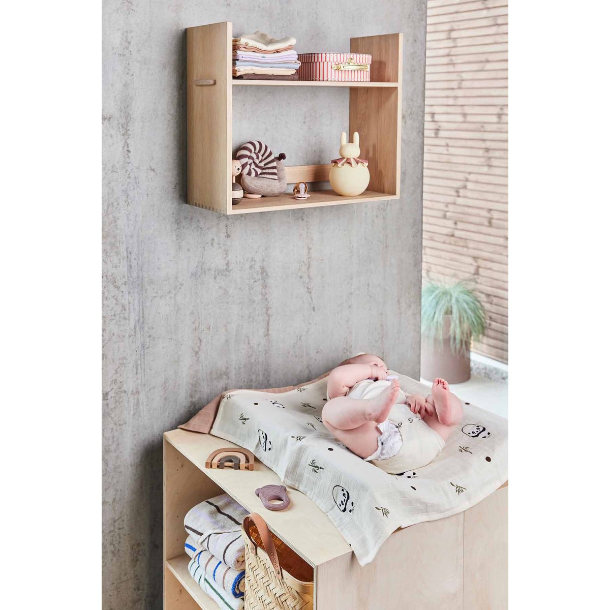 Sally Snail-muziekmobiel OYOY LIVING DESIGN