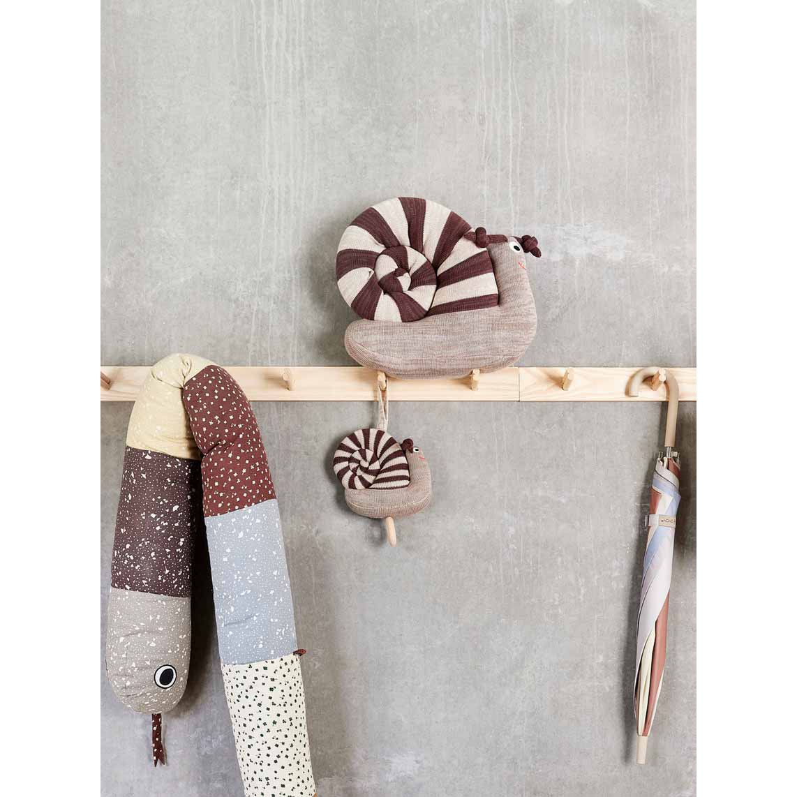 Sally Snail-muziekmobiel OYOY LIVING DESIGN