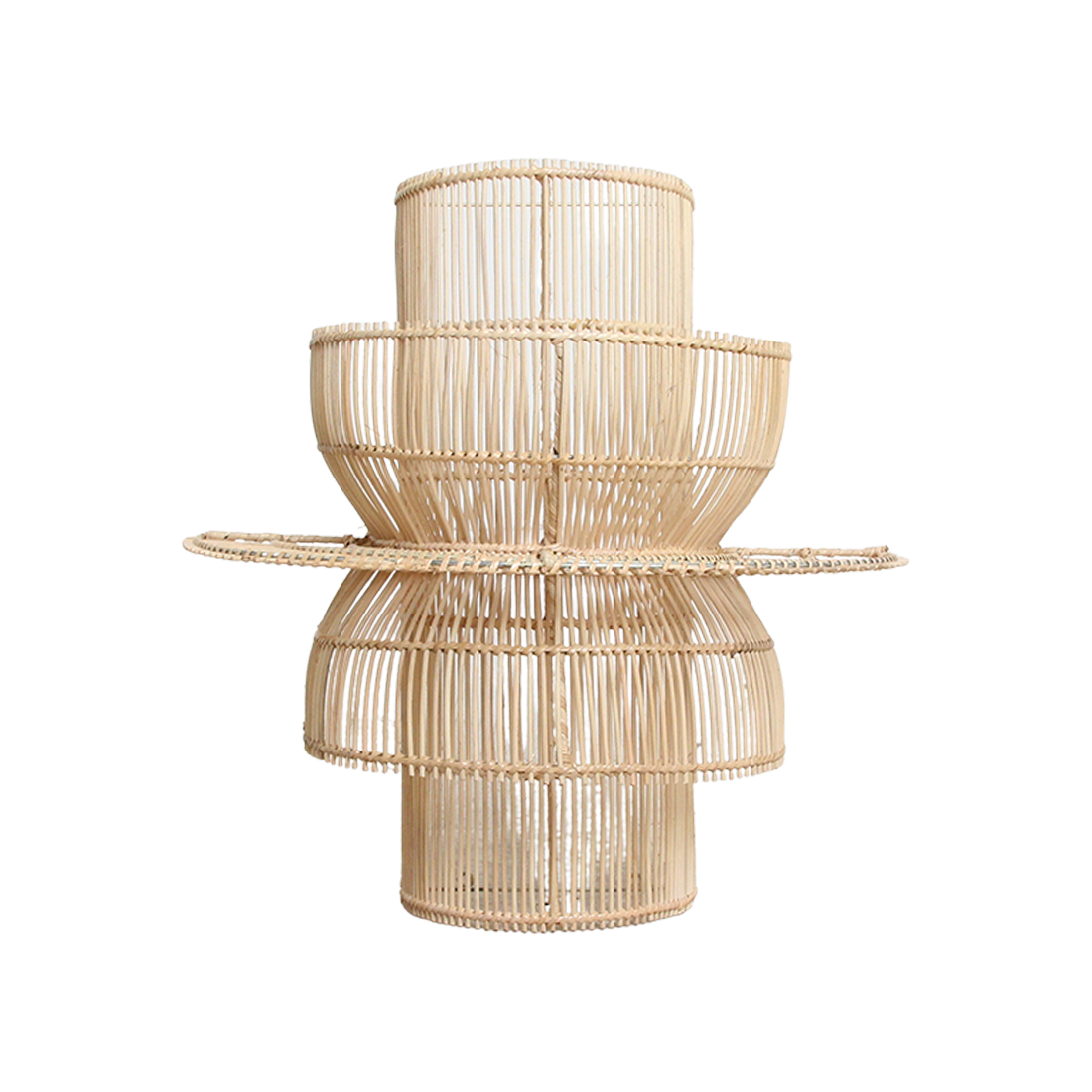 Saturn rotan wandlamp Raw Materials