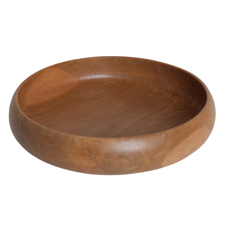 Sera teakhouten schaal Ø 37 cm Raw Materials