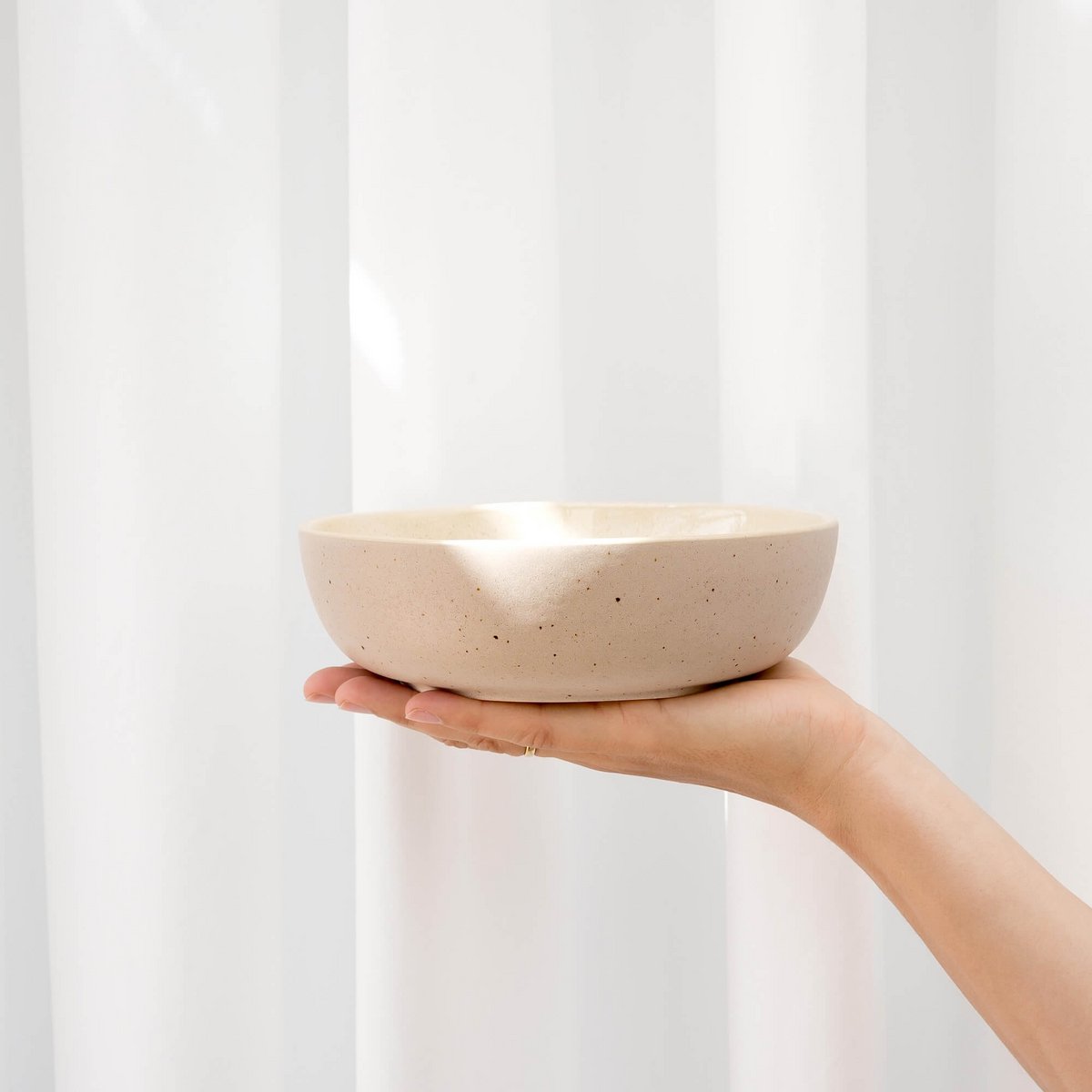 Serviesset Eelina – beige steengoed EDDA Stoneware