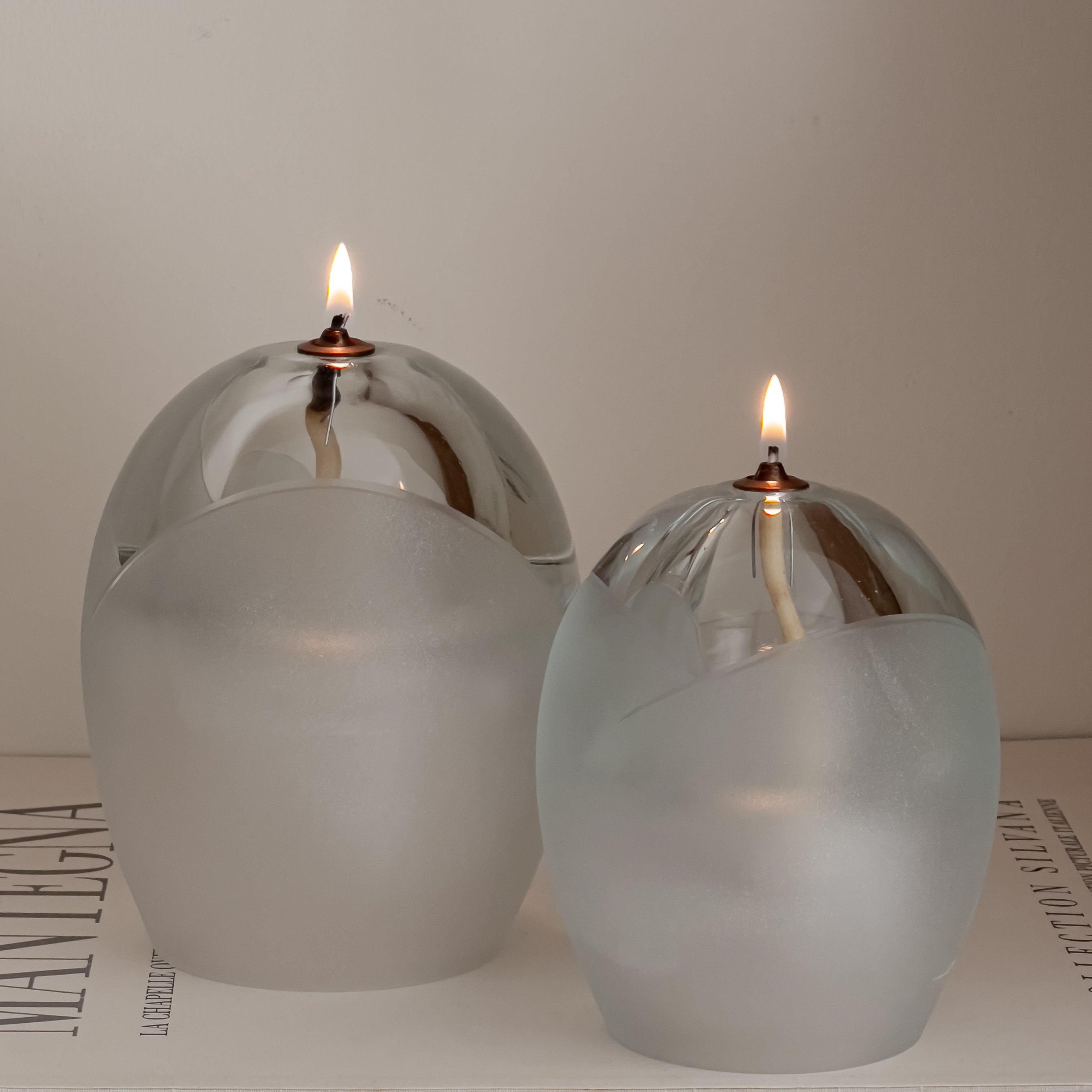 set handgeblazen olielampen – pre-loved – scandinavische stijl Noii HOME