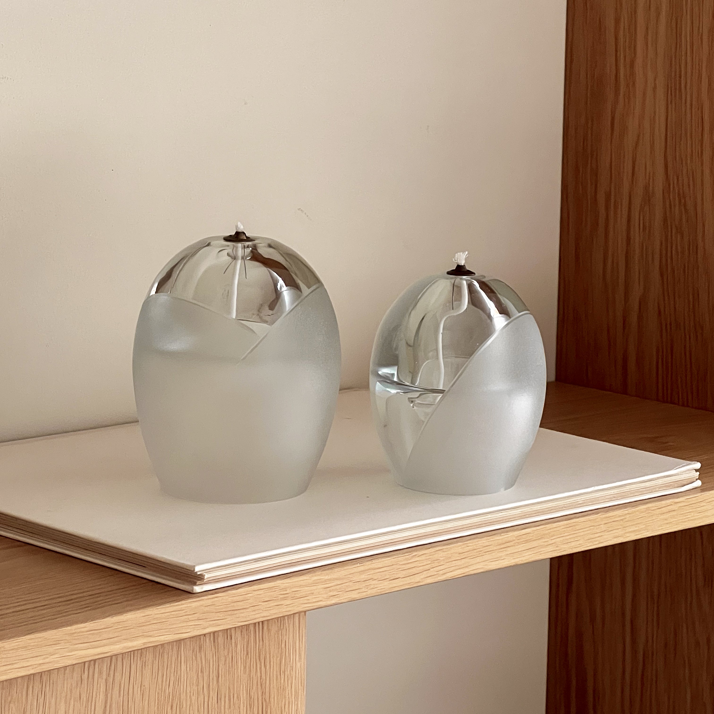 set handgeblazen olielampen – pre-loved – scandinavische stijl Noii HOME