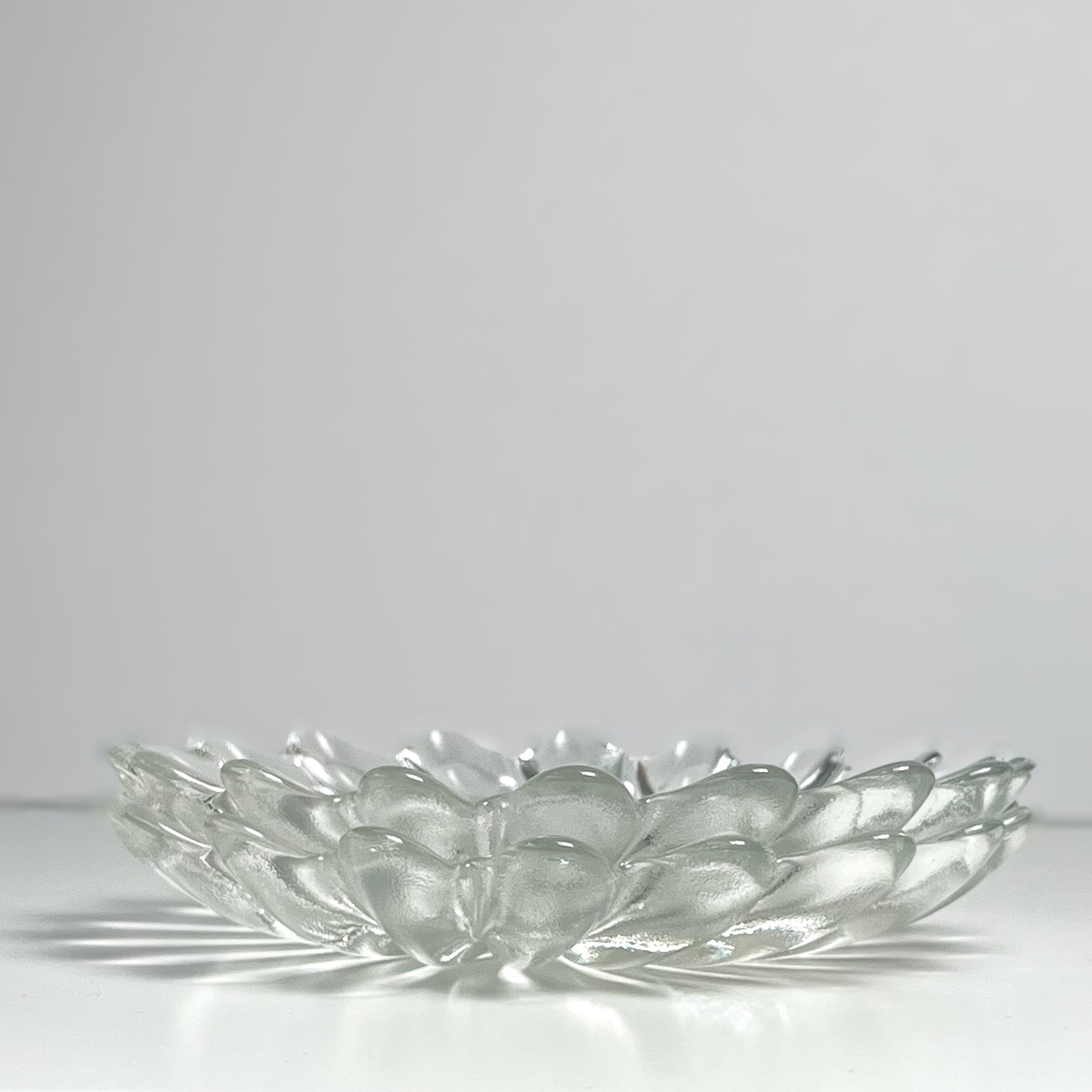 set van 2 glazen bloembordjes – collection liebenstein – walther glas – pre-loved Noii HOME