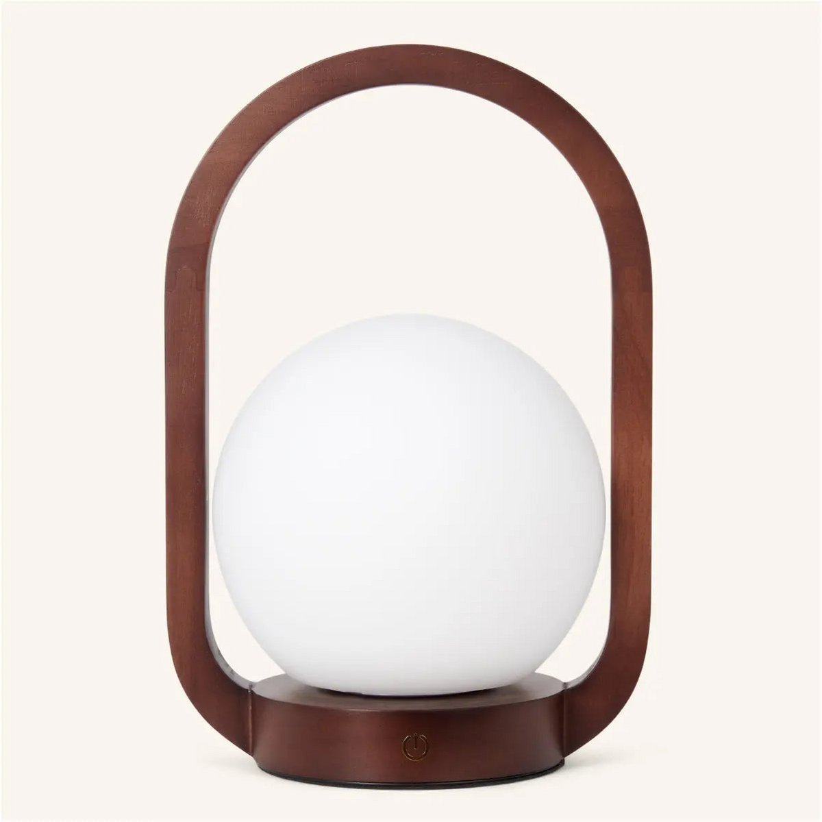 Skye Donkerbruine Houten Snoerloze Lamp | Oplaadbaar en dimbaar ontwerp Tavellio - Amsterdam
