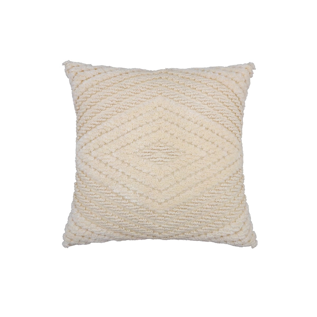 Soft Cream Cushion Cover / Kussenhoes – Boho Pattern – 45x45 cm – Urbane Hide Urbane Hide