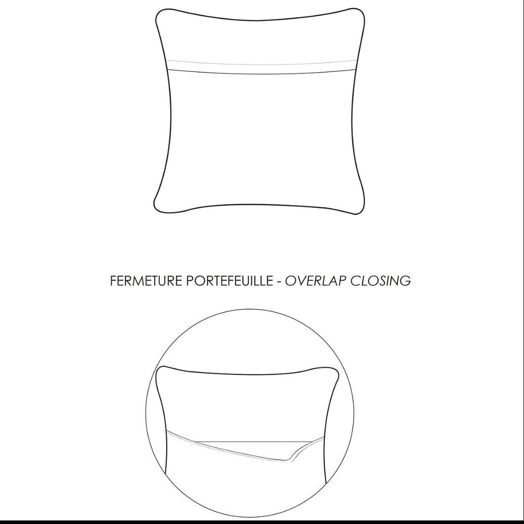 tana kussen – crème – stonewashed katoen - vivaraise - 40x65 VIVARAISE