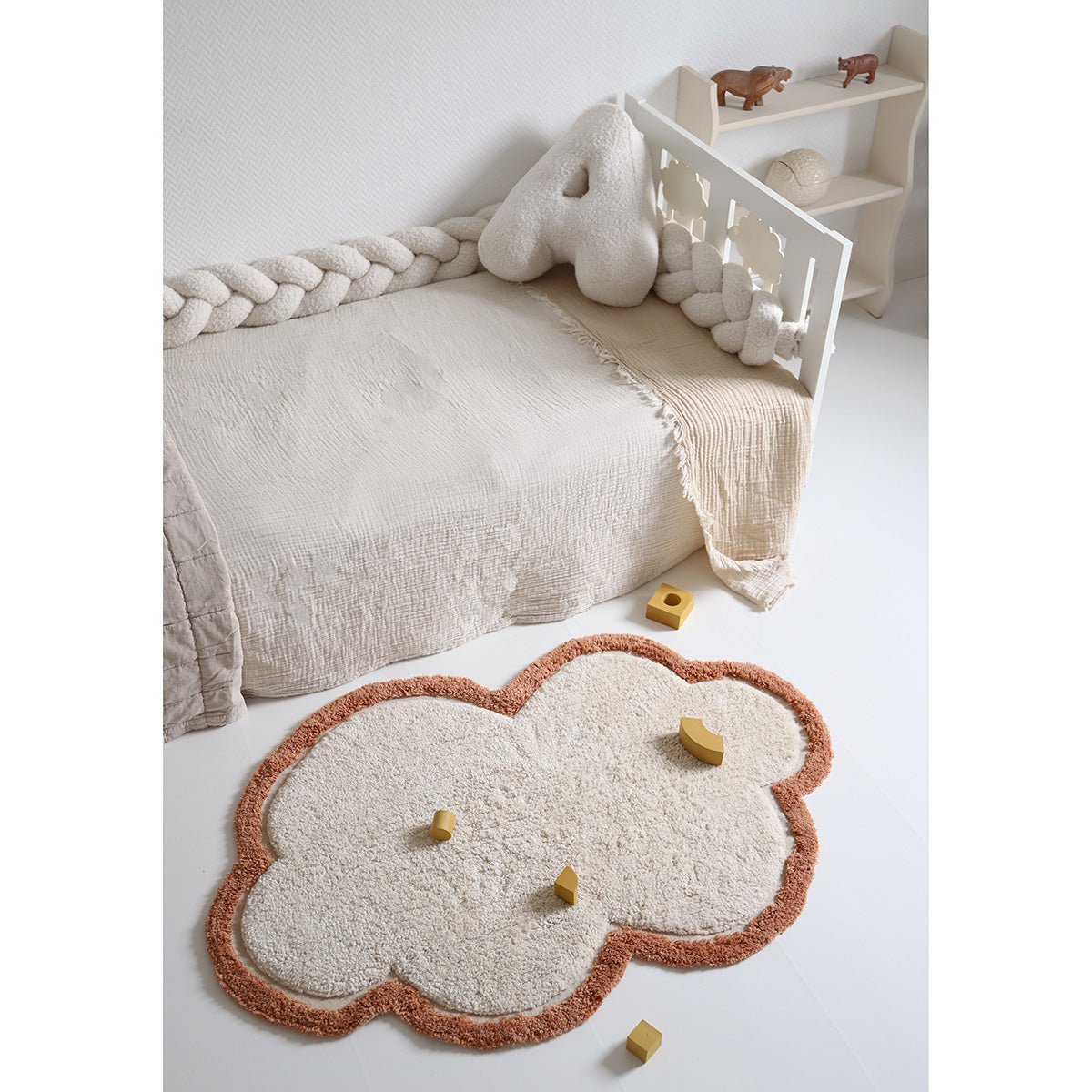 Tapijtwolk voor kinderen Little Nimbus Toffee Nattiot