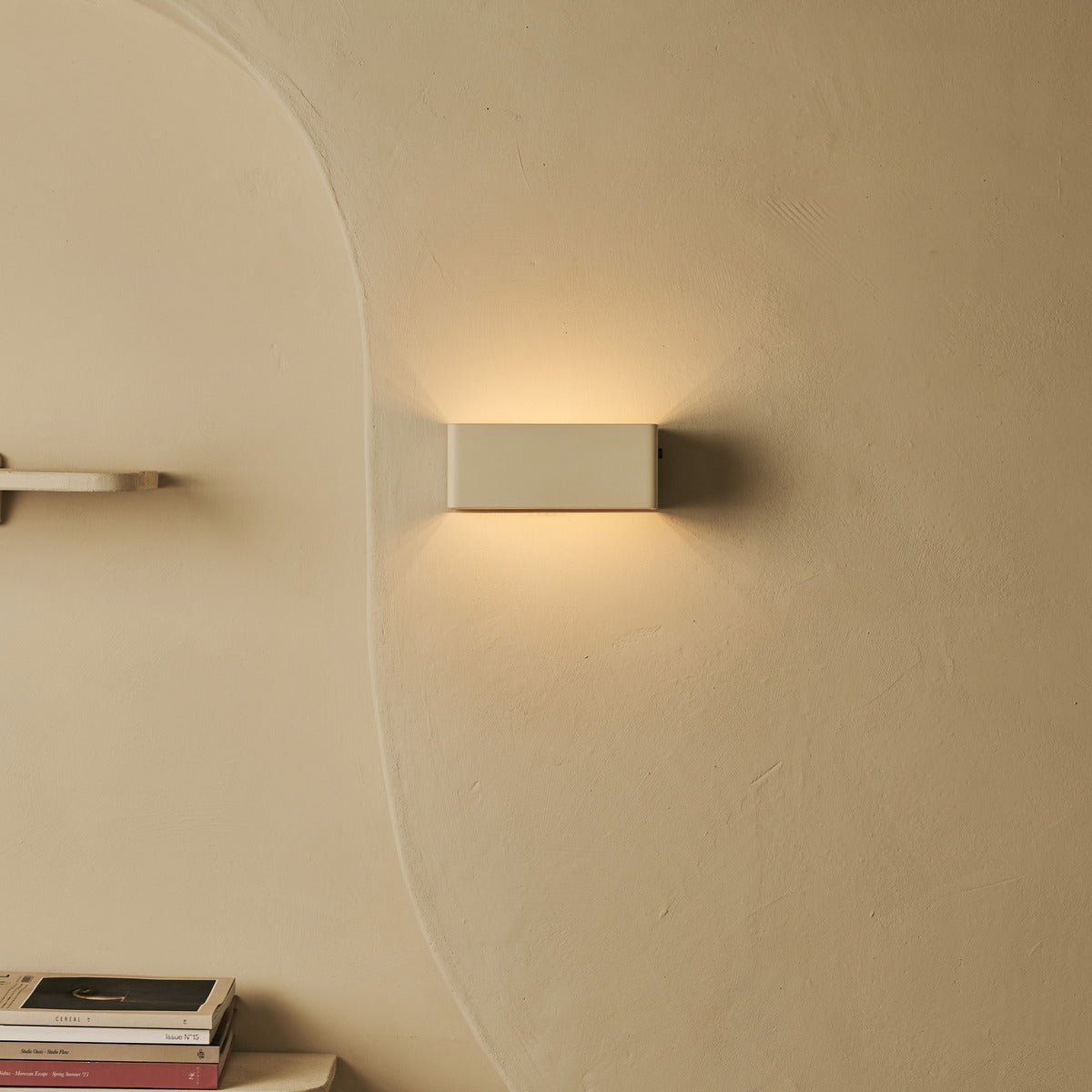 tessa wandlamp – vanille – draadloos - dimbaar –  inclusief afstandsbediening - tavellio Tavellio - Amsterdam