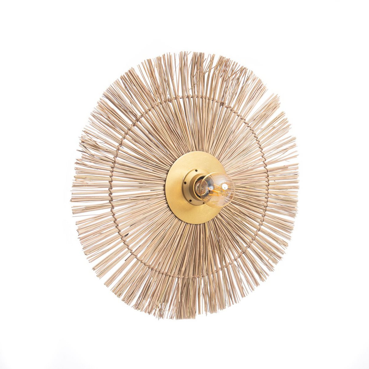 The Beausoleil Wall Lamp - Natural Gold - M Bazar Bizar Living