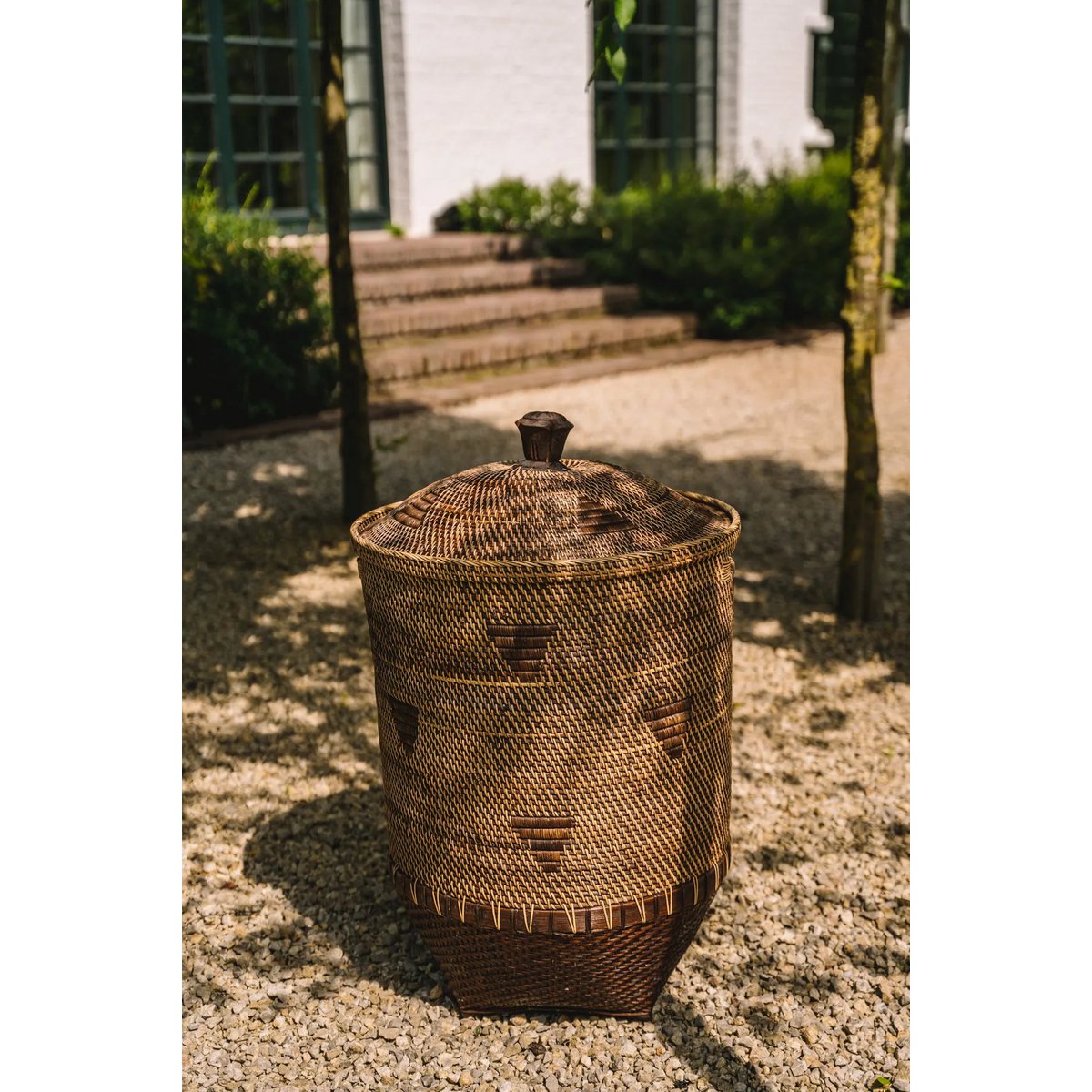 The Colonial Wasmand - Naturel Bruin - XL Bazar Bizar Living