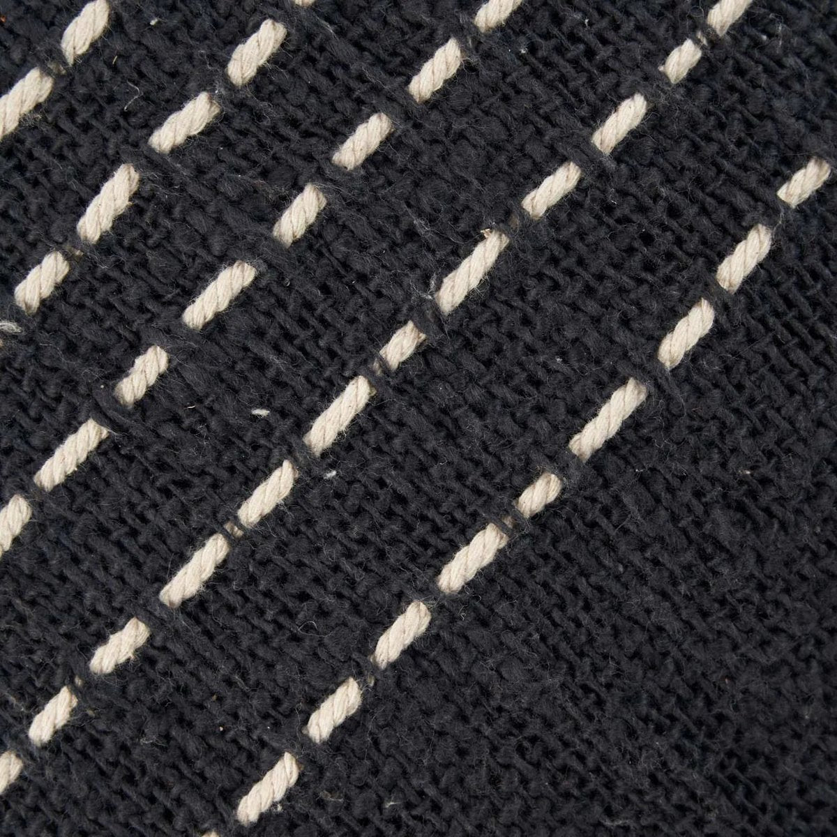 The Drizle Kussenhoes - Zwart Wit Bazar Bizar Living