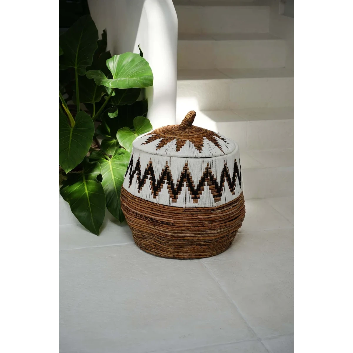 The Little Bay Strandmand - Natuurlijk Wit - L Bazar Bizar Living