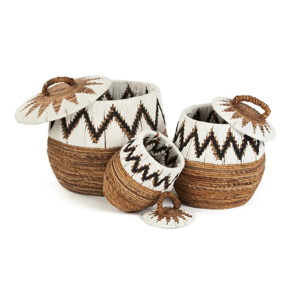 The Little Bay Strandmand - Natuurlijk Wit - L Bazar Bizar Living