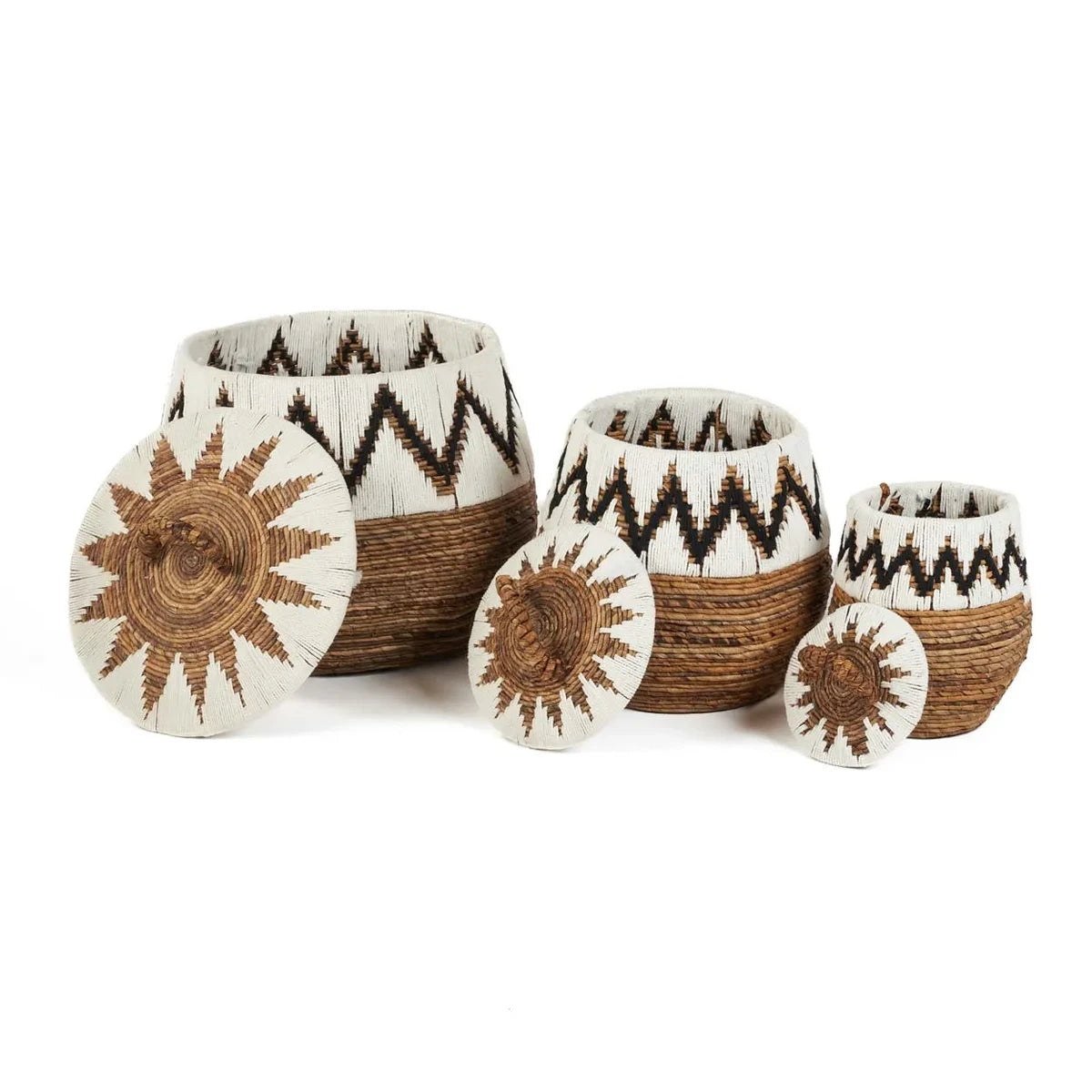 The Little Bay Strandmand - Natuurlijk Wit - S Bazar Bizar Living
