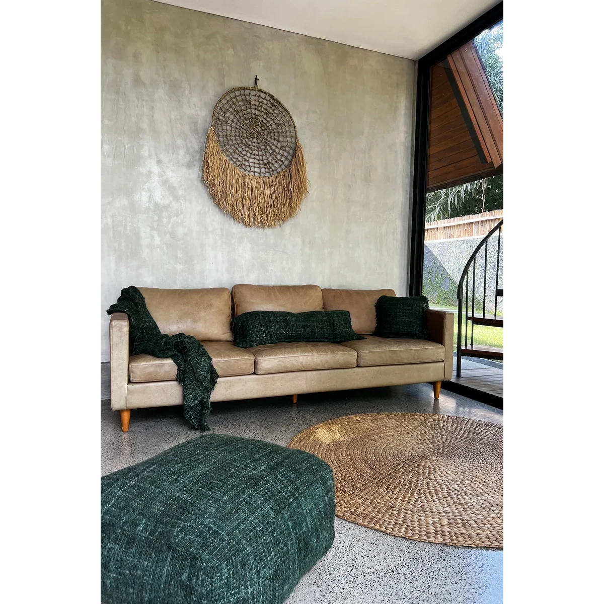 The Oh My Gee Kussenhoes - Bosgroen - 35x100 Bazar Bizar Living