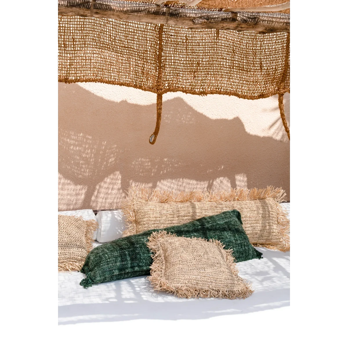 The Oh My Gee Kussenhoes - Bosgroen - 35x100 Bazar Bizar Living