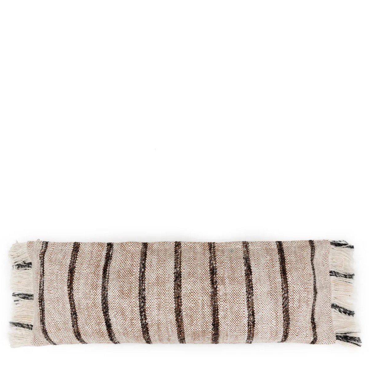 The Oh My Gee Kussenhoes -wit/beige/bruin - 35x100 Bazar Bizar
